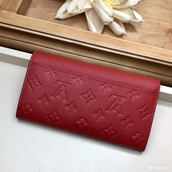 Aaa replica bags SARAH LOUIS VUITTON WALLET 0815
